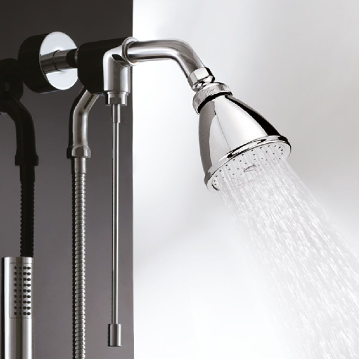 REGADERA CHORRO FIJO H-500 CROMO HELVEX