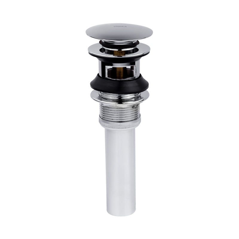 CONTRA PUSH 3826 CROMADO CON REBOSADERO PARA LAVABO URREA