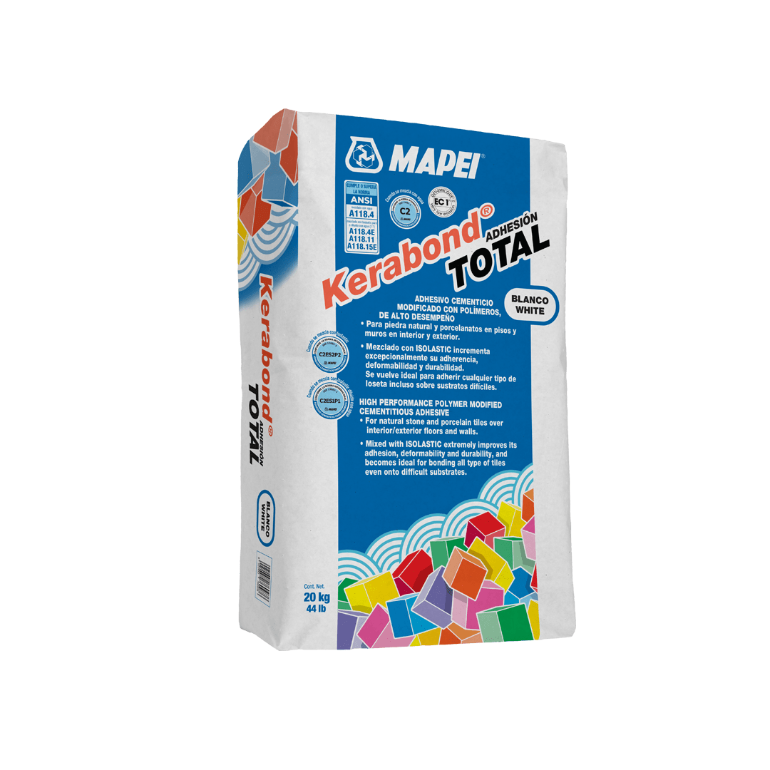 ADHESIVO KERABOND TOTAL BLANCO 20KG MAPE