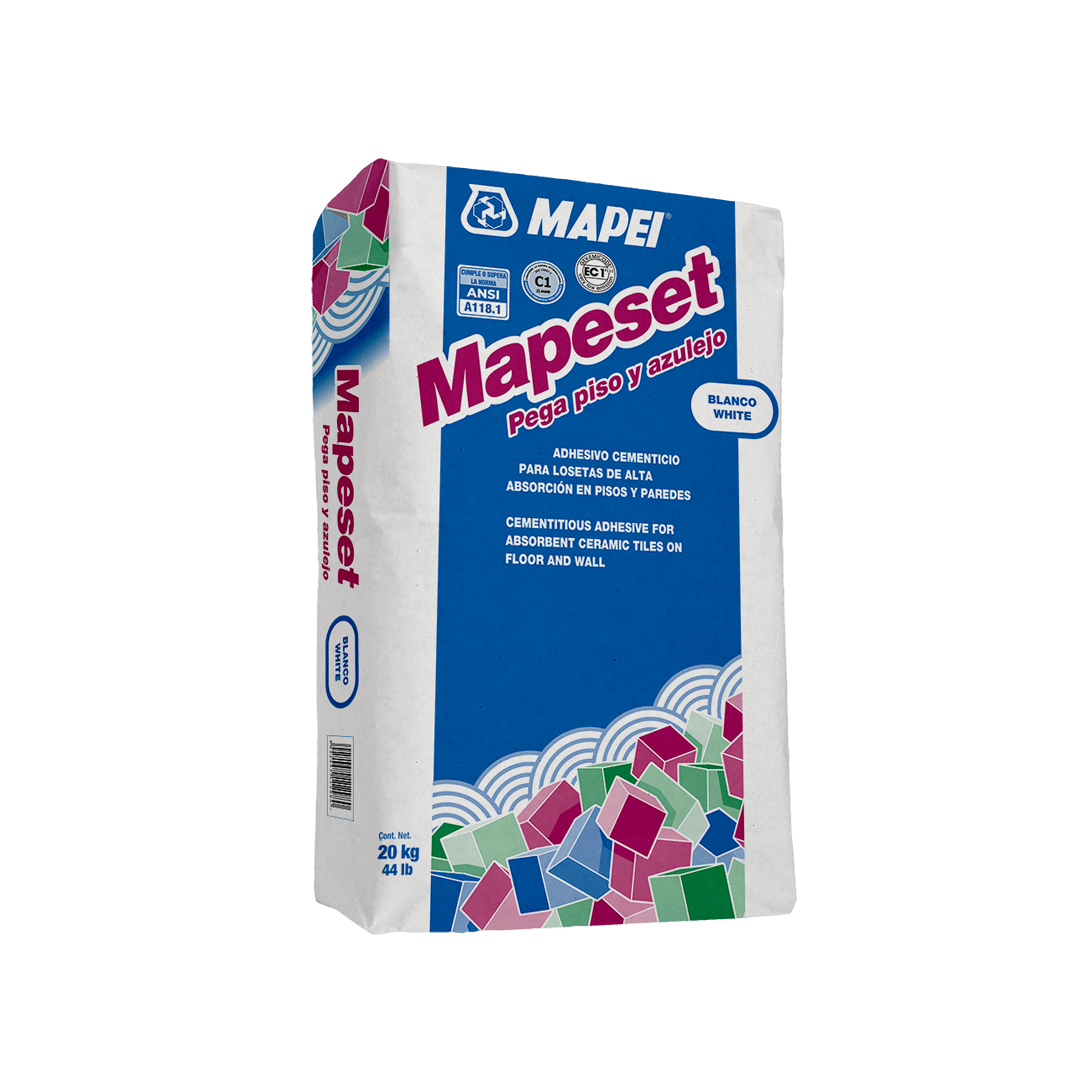 ADHESIVO MAPESET BLANCO 20 KGM MAPEI 1A