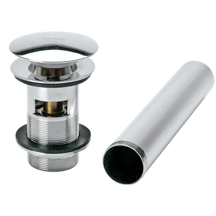 CONTRA DE LAVABO DE PUSH CROMO HELVEX 1A