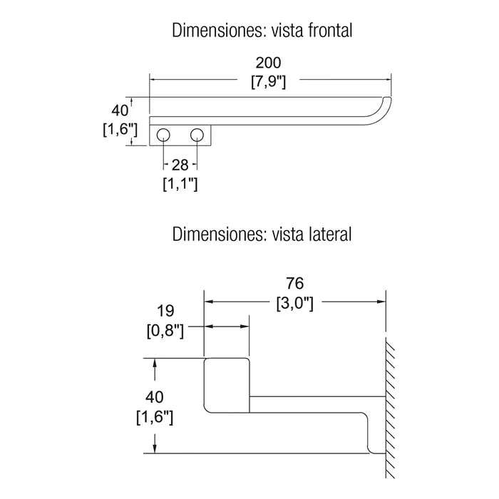 PORTAPAPEL ACCESS CROMO HELVEX 1A