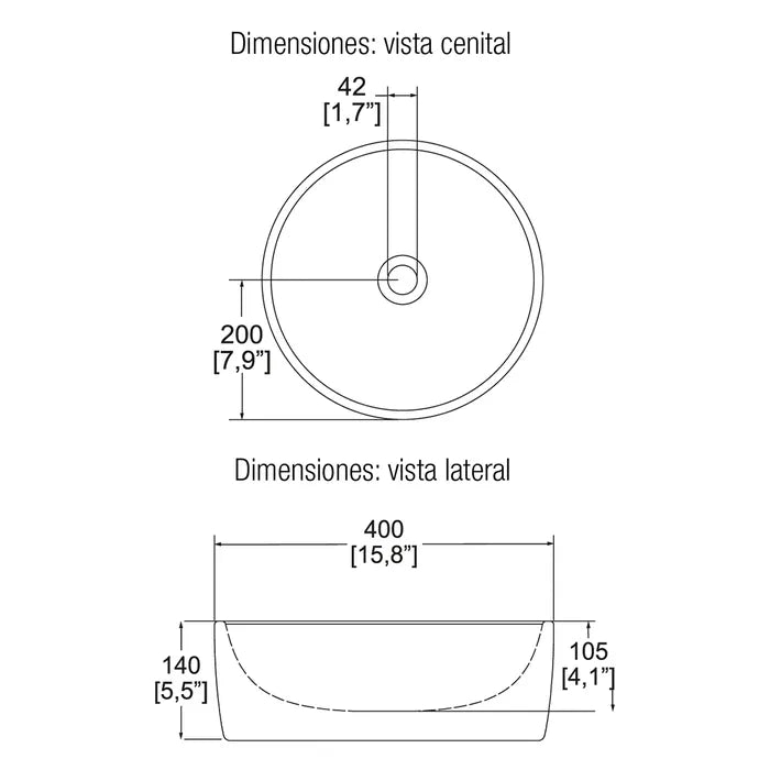 LAVABO MOREA BLANCO HELVEX 1A