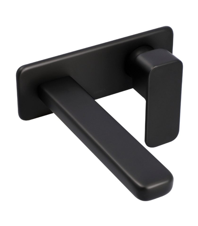 MONOMANDO A MURO PARA LAVABO ITUA (9437NY.2) NEGRO URREA