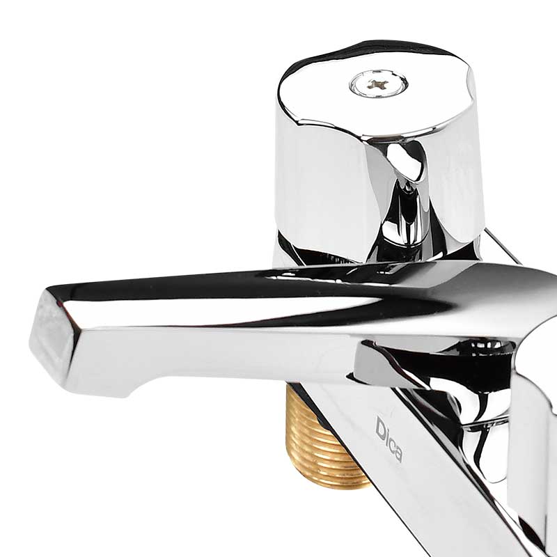 MEZCLADORA DE 4" PARA LAVABO CON CUBIERT