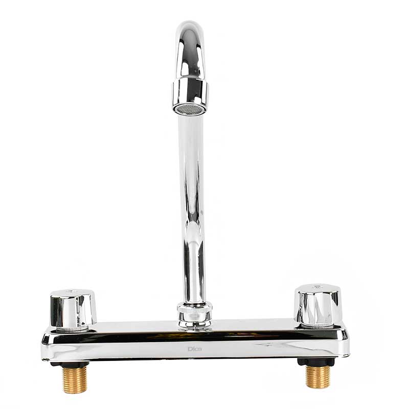 MEZCLADORA PARA FREGADERO 8" (4318) CROM