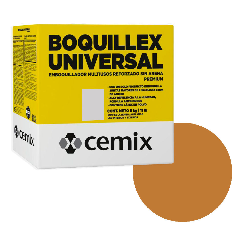 BOQUILLEX UNIVERSAL CAFE CLARO 5 KGM CEM