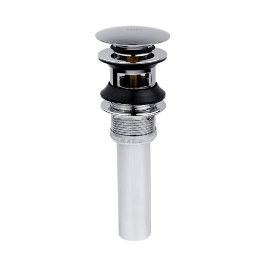 CONTRA PUSH 3826 CROMADO CON REBOSADERO PARA LAVABO URREA