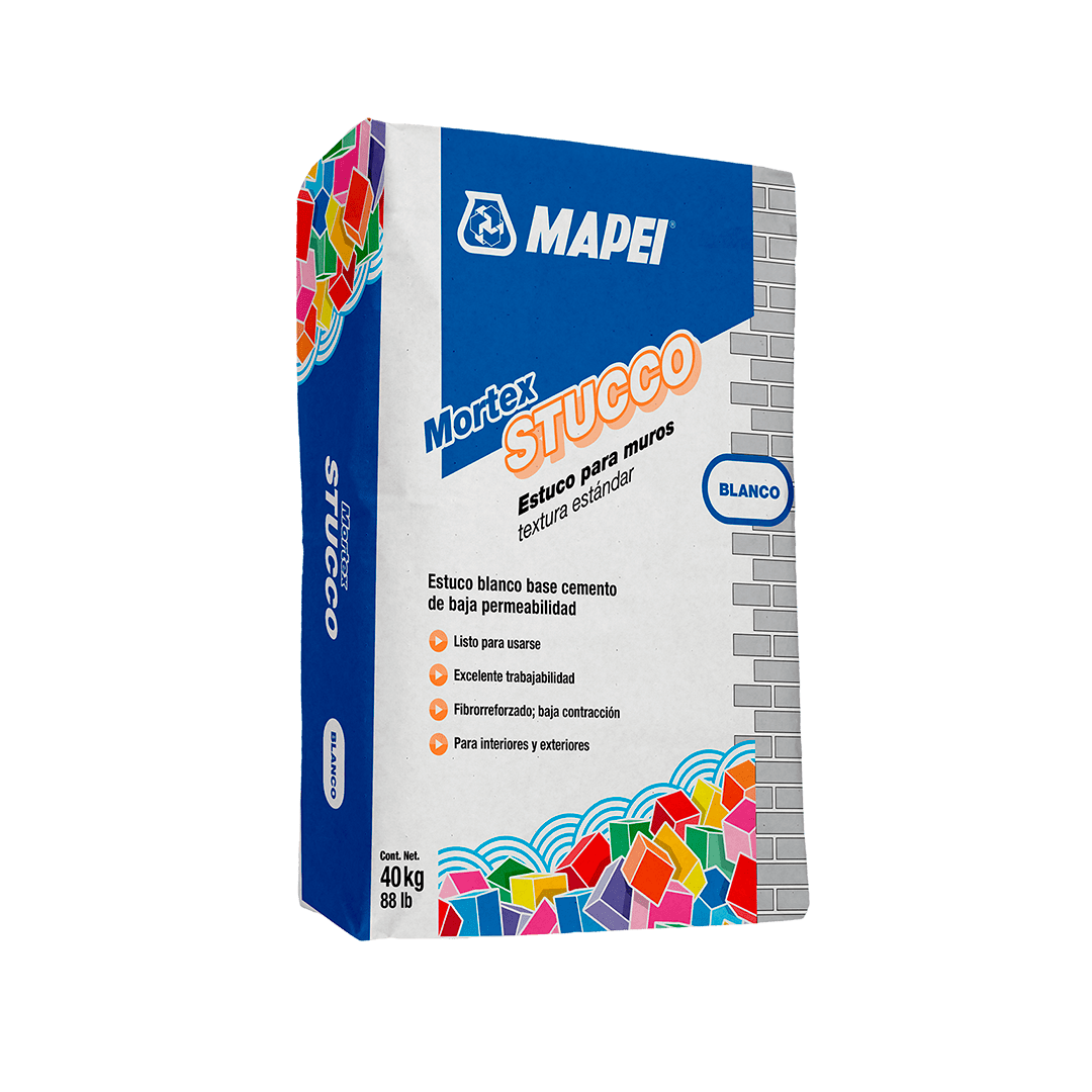PASTA MORTEX STUCCO BLANCO 40 KGM MAPEI