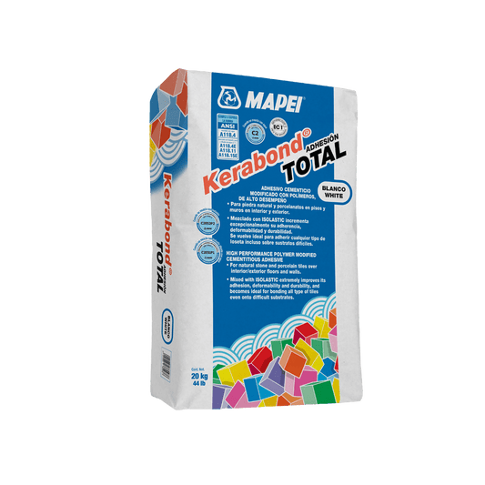 ADHESIVO KERABOND TOTAL BLANCO 20KG MAPE