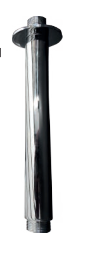BRAZO CON CHAPETON A PLAFON REDONDO 27 CM