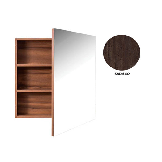 ESPEJO BOTIQUIN GN6060 TABACO 60X60 NATO