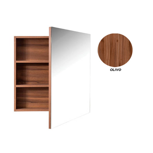 ESPEJO BOTIQUIN GN6060 OLIVO 60X60 NATO