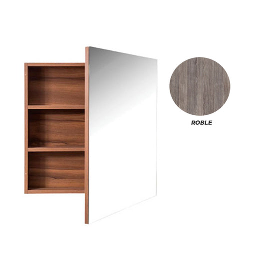 ESPEJO BOTIQUIN GN6060 ROBLE 60X60 NATO