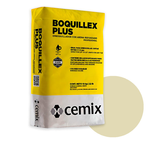 BOQUILLEX PLUS ALMENDRA 10 KGM CEMIX 1A