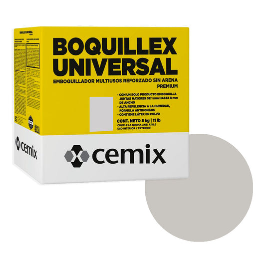 BOQUILLEX UNIVERSAL NIEBLA 5 KGM CEMIX 1