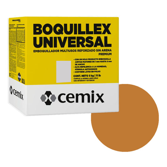BOQUILLEX UNIVERSAL CAFE CLARO 5 KGM CEM
